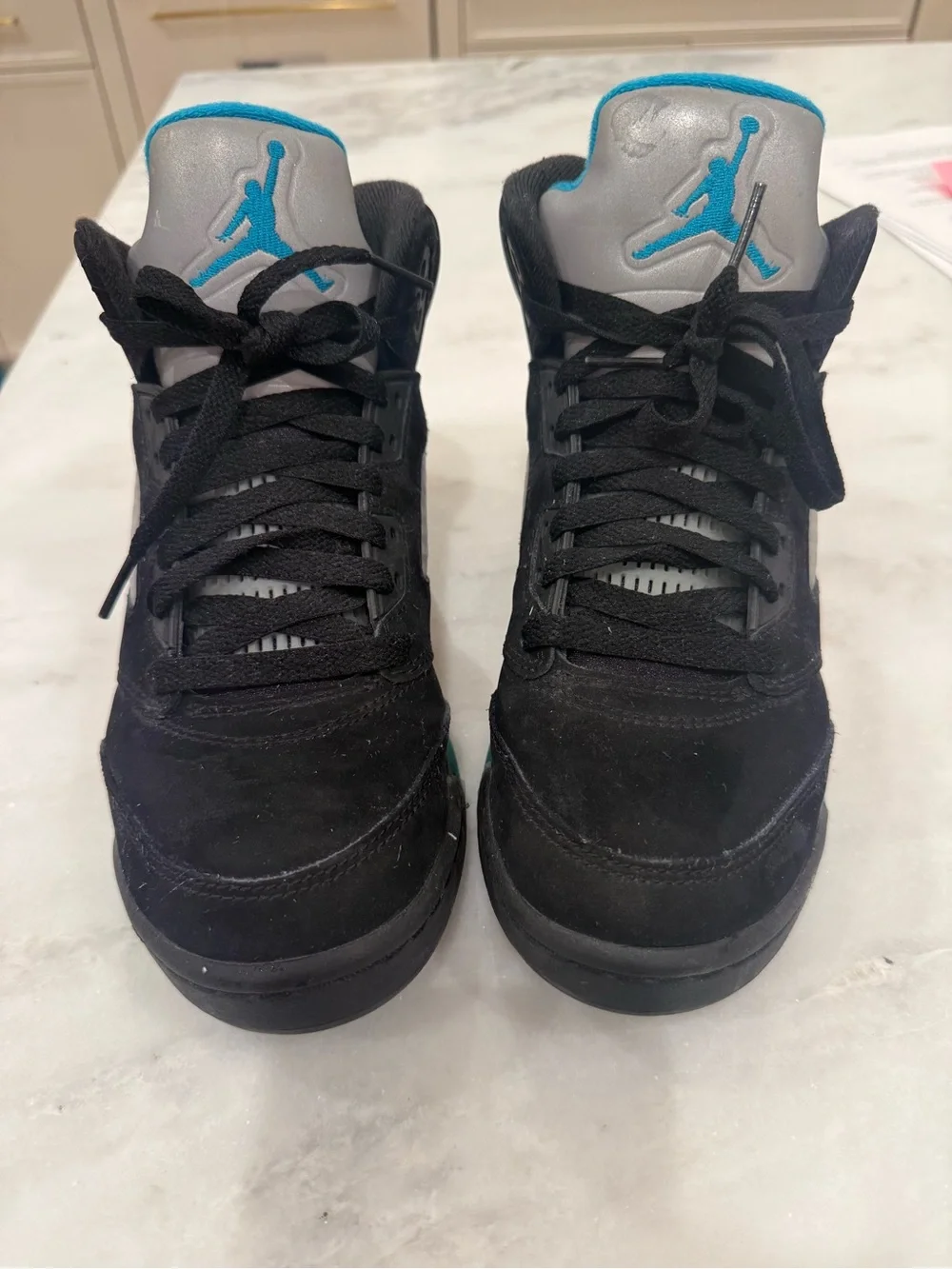 Air Jordan 5 Retro GS Aqua, boys size 6